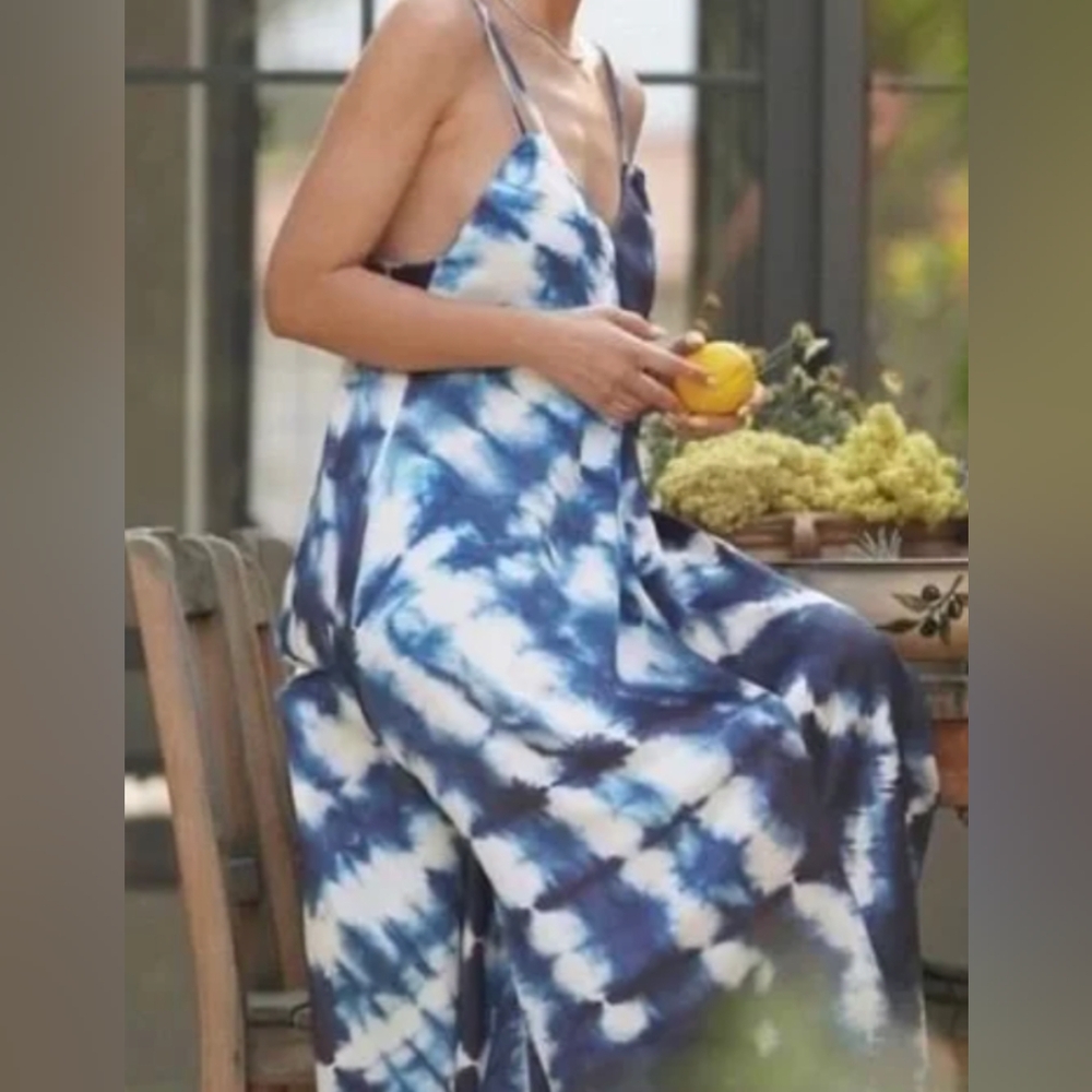Zara Tie-Dye Maxi Dress